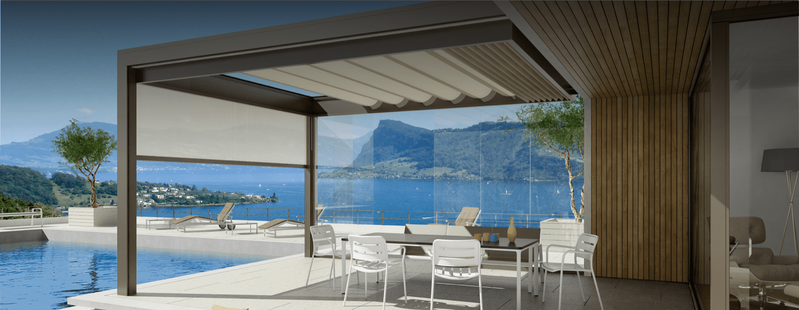 Wetterfeste Pergola