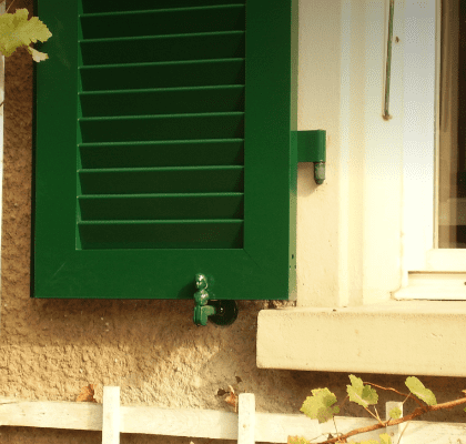Fensterladen holz aluminium